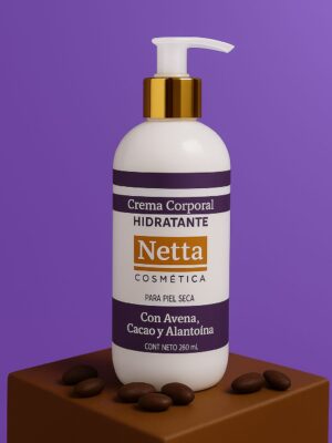 Crema Corporal Hidratante - Avena, Cacao y Alantoina