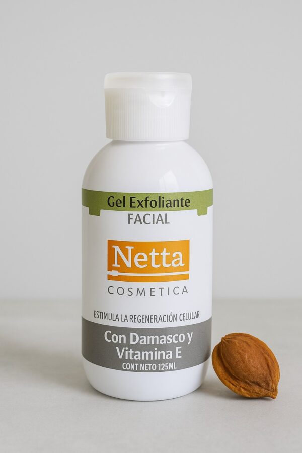 Gel Exfoliante Facial - Damasco y Vitamina E